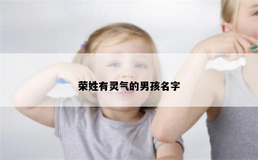 荣姓有灵气的男孩名字