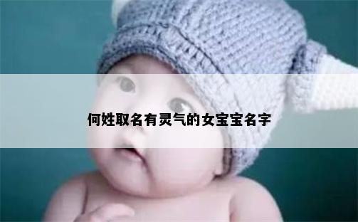 何姓取名有灵气的女宝宝名字