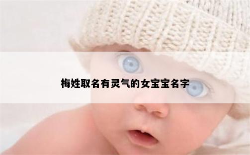 梅姓取名有灵气的女宝宝名字