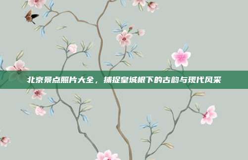 北京景点照片大全，捕捉皇城根下的古韵与现代风采