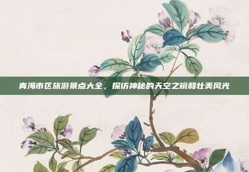 青海市区旅游景点大全，探访神秘的天空之镜和壮美风光