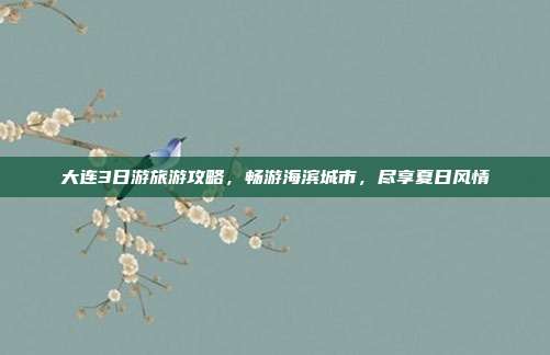 大连3日游旅游攻略，畅游海滨城市，尽享夏日风情