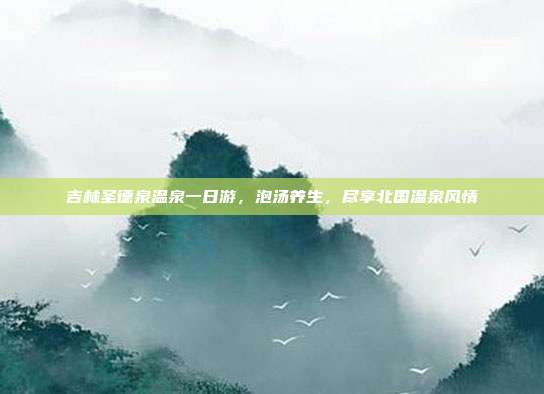 吉林圣德泉温泉一日游，泡汤养生，尽享北国温泉风情