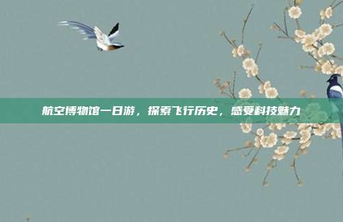 航空博物馆一日游，探索飞行历史，感受科技魅力