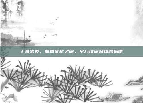 上海出发，曲阜文化之旅，全方位旅游攻略指南