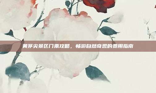 黄茅尖景区门票攻略，畅游自然奇观的费用指南