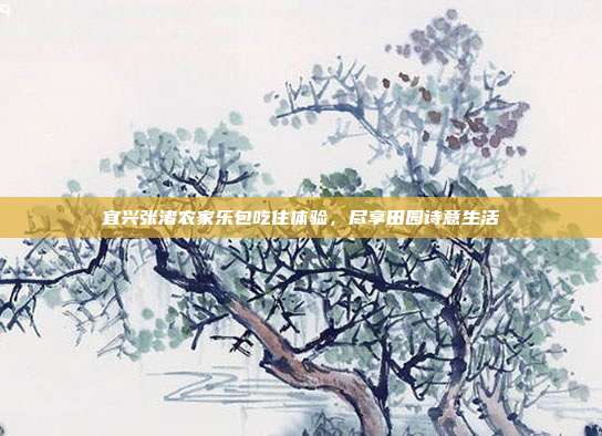 宜兴张渚农家乐包吃住体验，尽享田园诗意生活