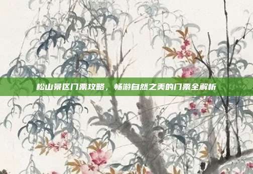松山景区门票攻略，畅游自然之美的门票全解析