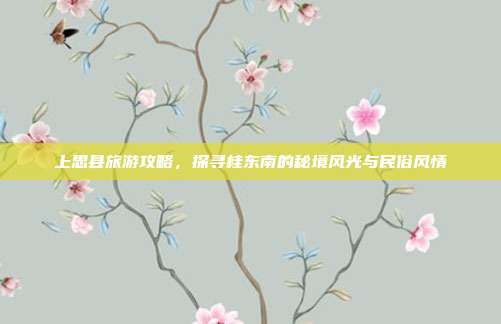 上思县旅游攻略，探寻桂东南的秘境风光与民俗风情
