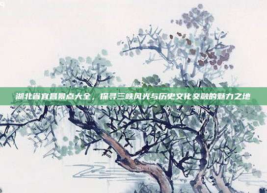 湖北省宜昌景点大全，探寻三峡风光与历史文化交融的魅力之地