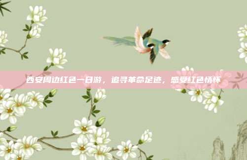 西安周边红色一日游，追寻革命足迹，感受红色情怀