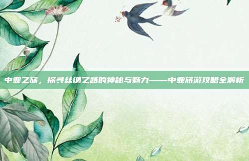 中亚之旅，探寻丝绸之路的神秘与魅力——中亚旅游攻略全解析