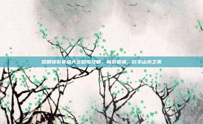昆明旅游景点大全自驾攻略，畅游春城，尽享山水之美