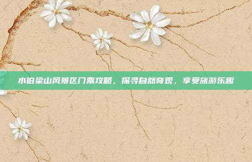 水伯梁山风景区门票攻略，探寻自然奇观，享受旅游乐趣