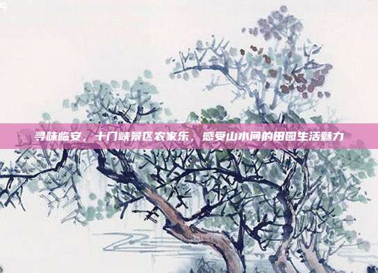 寻味临安，十门峡景区农家乐，感受山水间的田园生活魅力