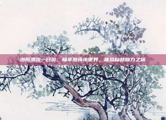 浏阳漂流一日游，畅享激情水世界，体验自然魅力之旅