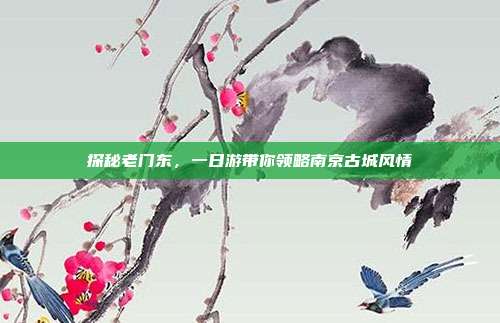 探秘老门东，一日游带你领略南京古城风情