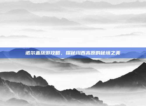 诺尔盖旅游攻略，探秘川西高原的秘境之美