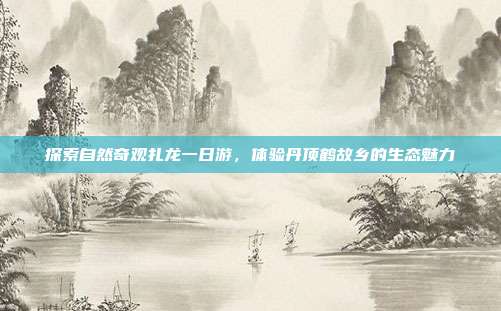 探索自然奇观扎龙一日游，体验丹顶鹤故乡的生态魅力