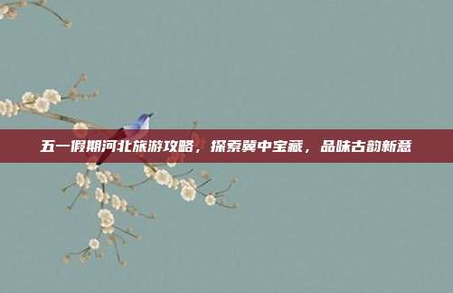 五一假期河北旅游攻略,探索冀中宝藏,品味古韵新意
