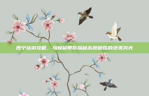 西宁旅游攻略，马蜂窝带你探秘高原明珠的绝美风光