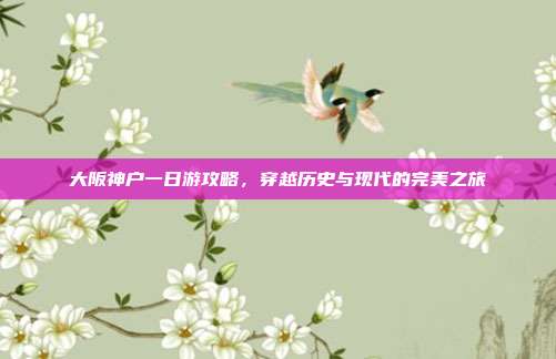 大阪神户一日游攻略，穿越历史与现代的完美之旅