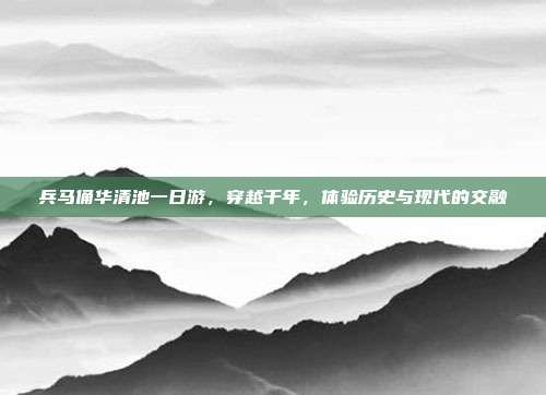 兵马俑华清池一日游，穿越千年，体验历史与现代的交融
