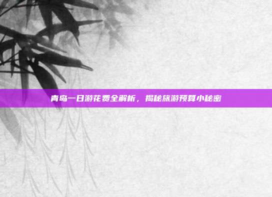 青岛一日游花费全解析，揭秘旅游预算小秘密