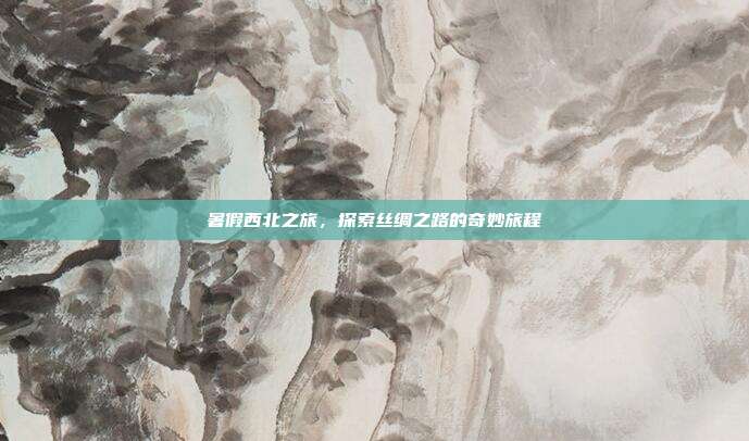 暑假西北之旅，探索丝绸之路的奇妙旅程