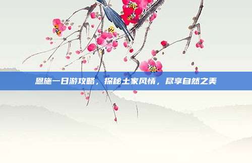 恩施一日游攻略，探秘土家风情，尽享自然之美