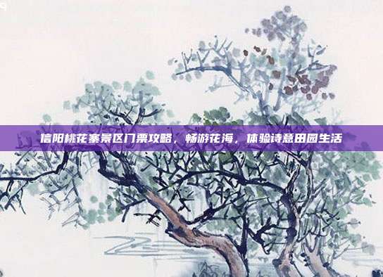 信阳桃花寨景区门票攻略，畅游花海，体验诗意田园生活