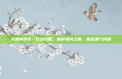天津市市区一日游攻略，畅游海河之畔，体验津门风情