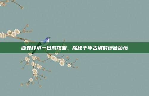西安柞水一日游攻略，探秘千年古城的绿色秘境